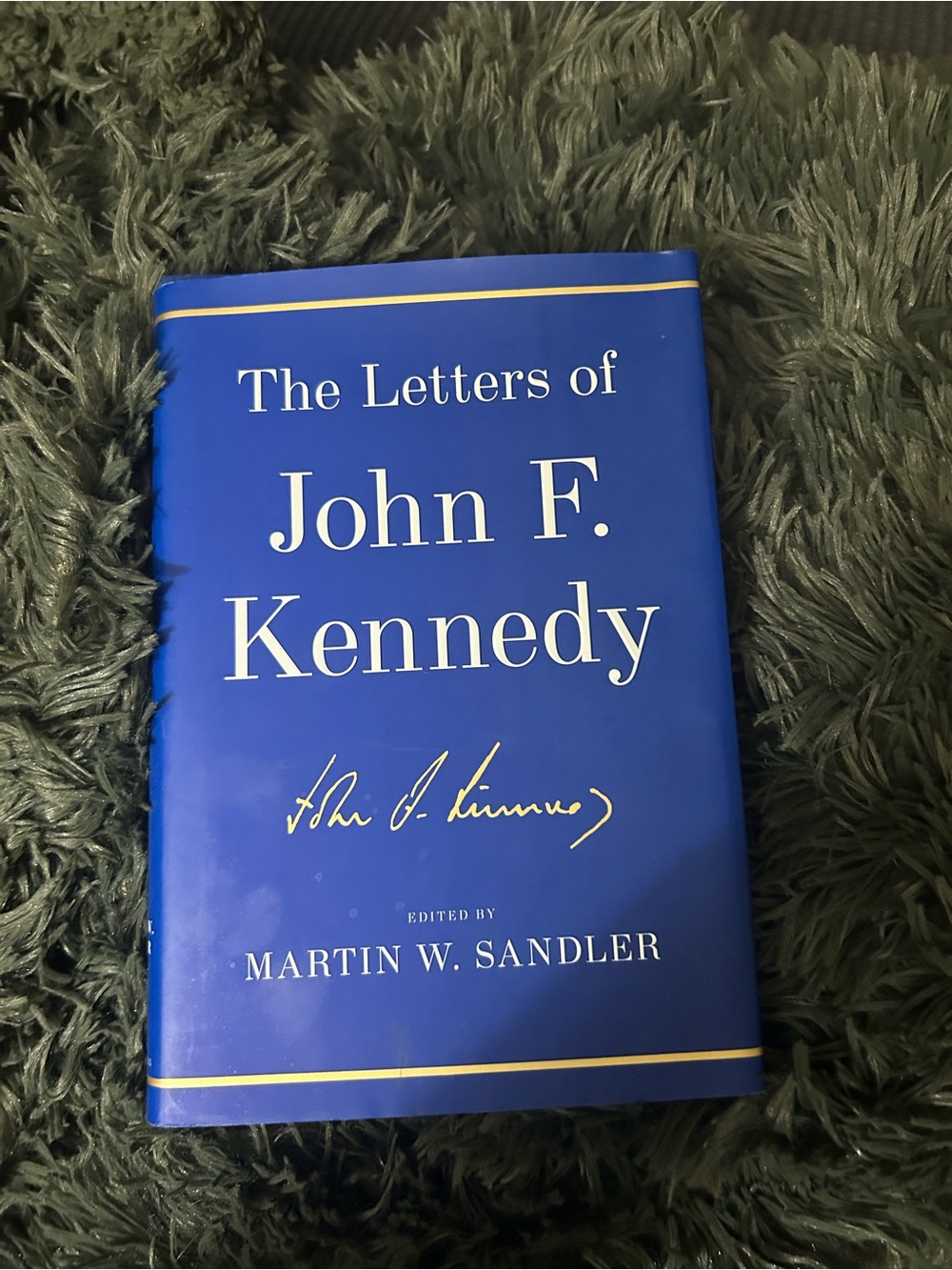 The Letters of John F. Kennedy - Blue Hardcover